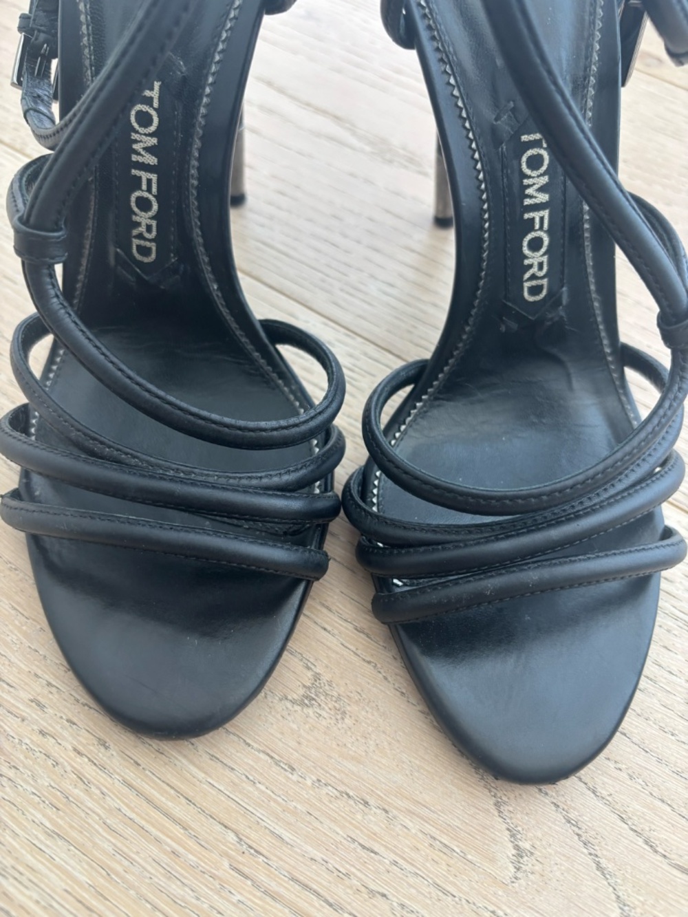 Tom Ford Black Women's Heels Size 37 - Picture 8 of 15